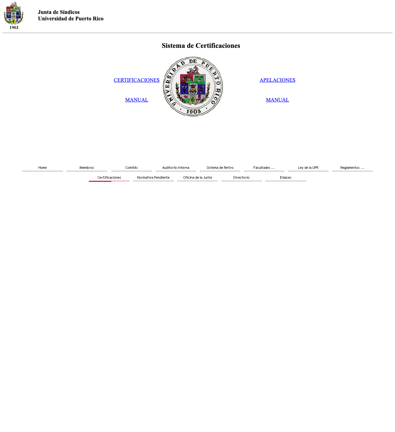 Captura de Motor de Búsqueda Certificaciones del 26 de enero de 2010
